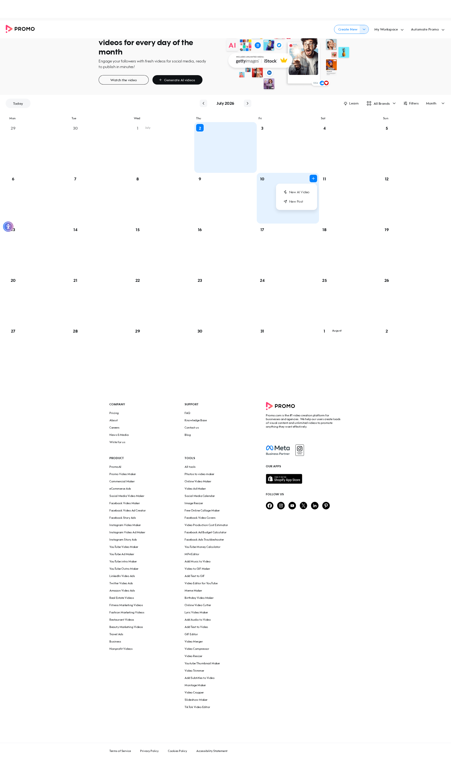 Test failure screenshot